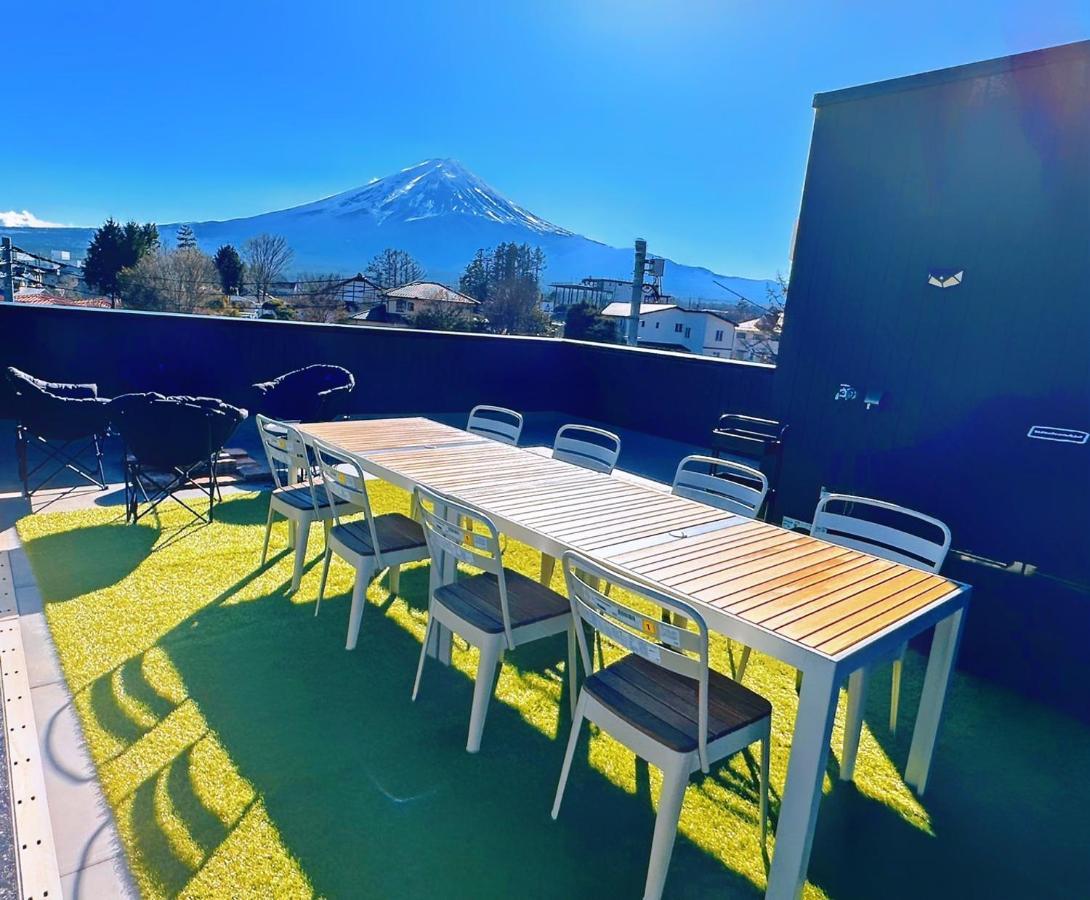 ヴィラ山間堂 Terrace Villa Bbq Bonfire Fuji View Annovillas Fujikawaguchiko Exterior foto