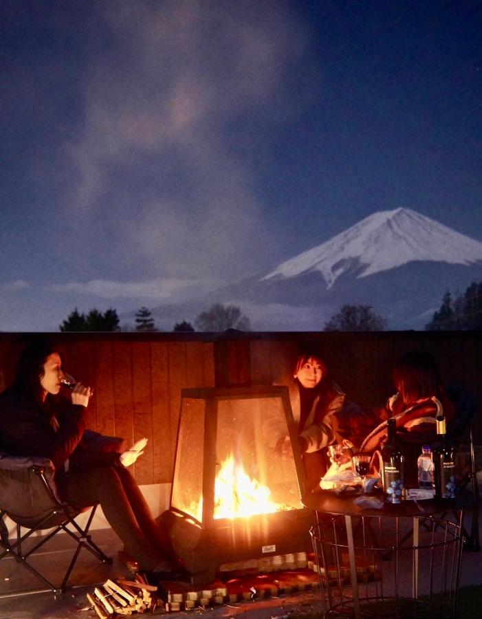 ヴィラ山間堂 Terrace Villa Bbq Bonfire Fuji View Annovillas Fujikawaguchiko Exterior foto