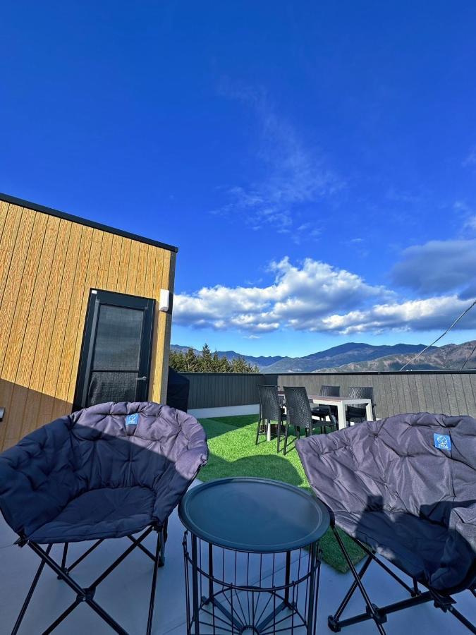 ヴィラ山間堂 Terrace Villa Bbq Bonfire Fuji View Annovillas Fujikawaguchiko Exterior foto